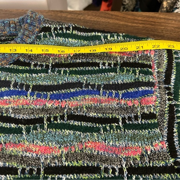 Zara Multicolor Patterned Men's Sweater XL - Picture 6 of 10